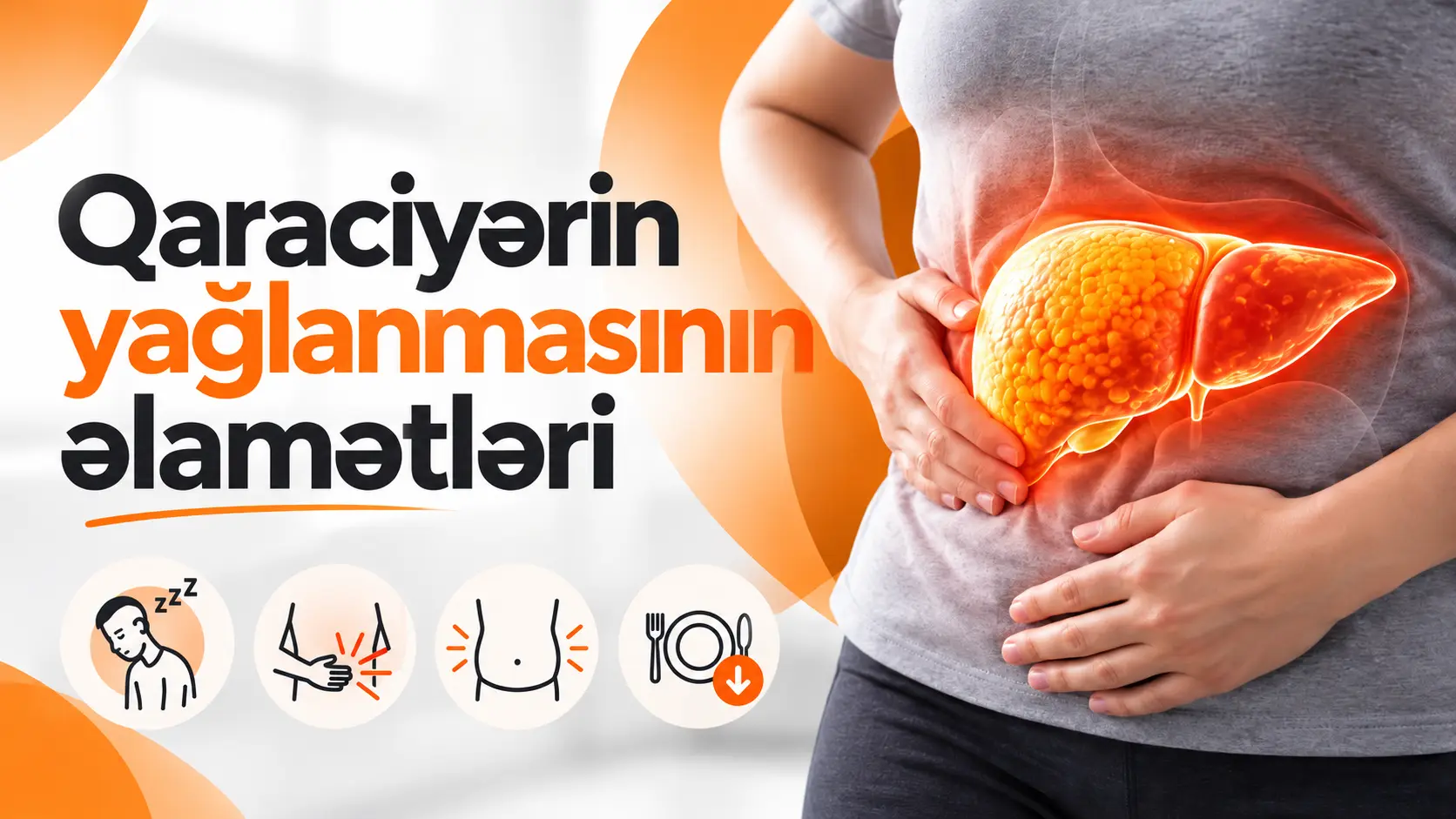 qaraciyər piylənməsi əlamətləri