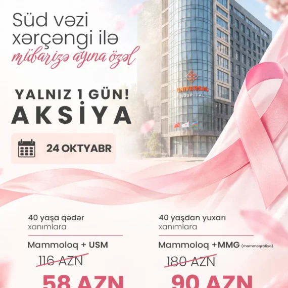süd vəzi xərçəngi checkup aksiyası